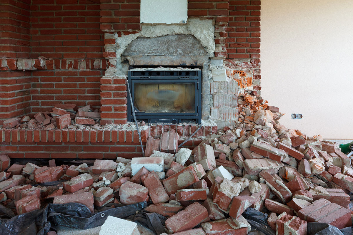 rénovation de cheminée, couvreur Ardres